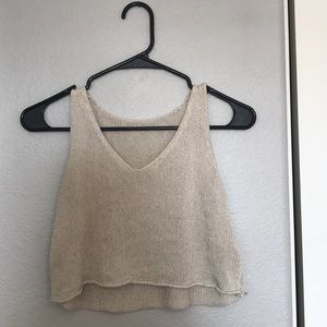 brandy melville knit top